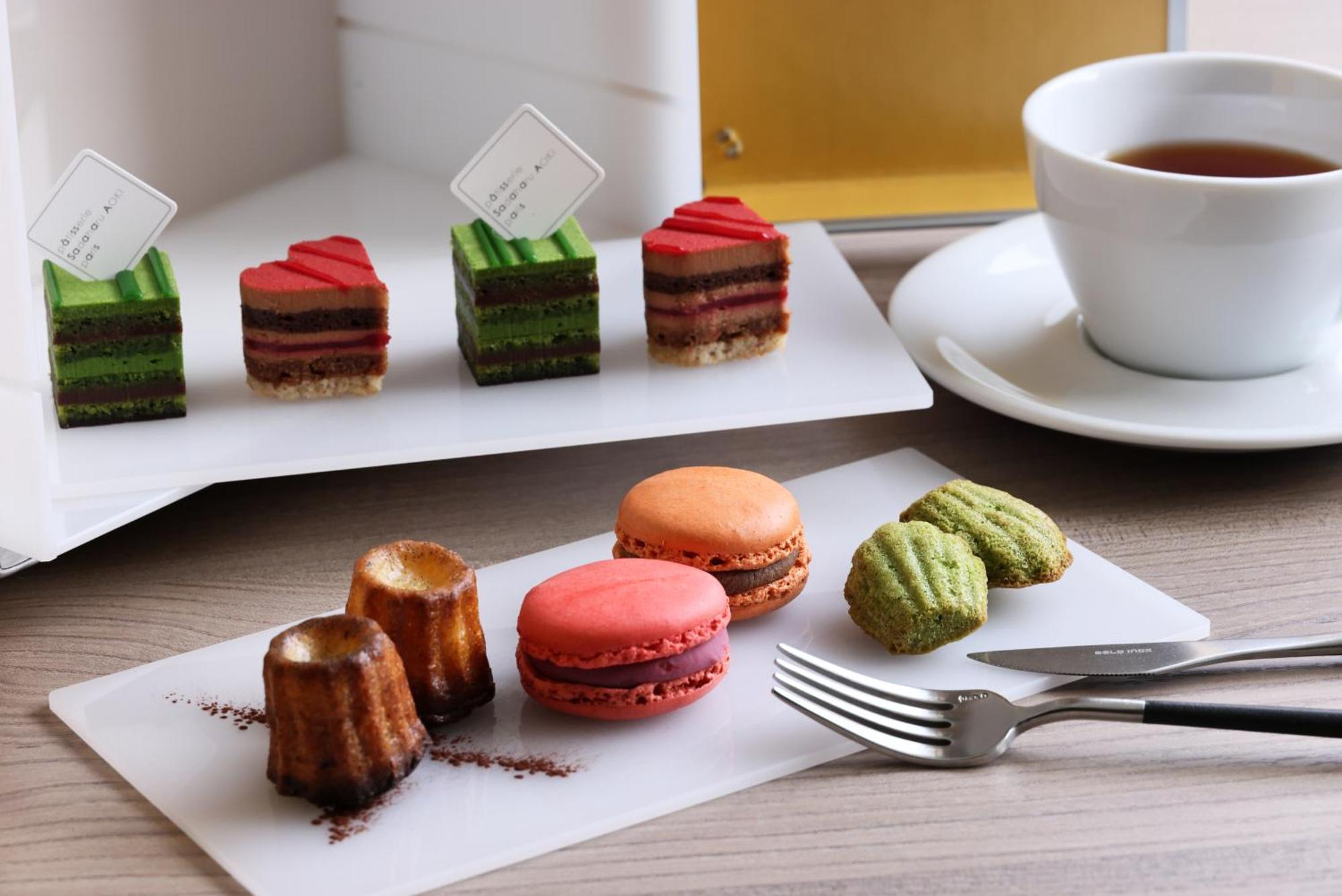เดอะ รอยัล พาร์ค โฮเทล ไอคอนิก เกียวโต Hotel ภายนอก รูปภาพ A selection of French pastries